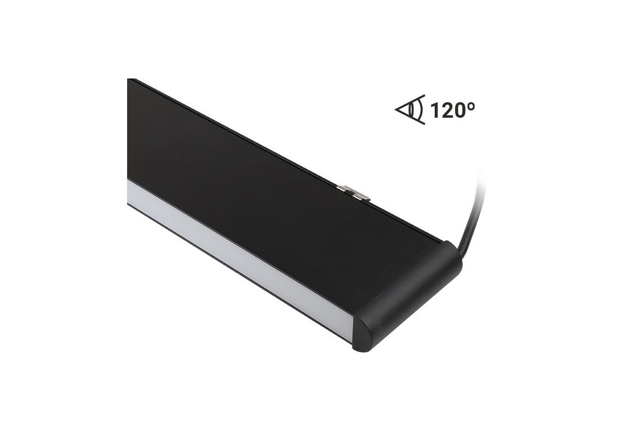 Linéaire LED 4000K 40W 120cm 3200lm - B9050-B-BN - Barcelona LED