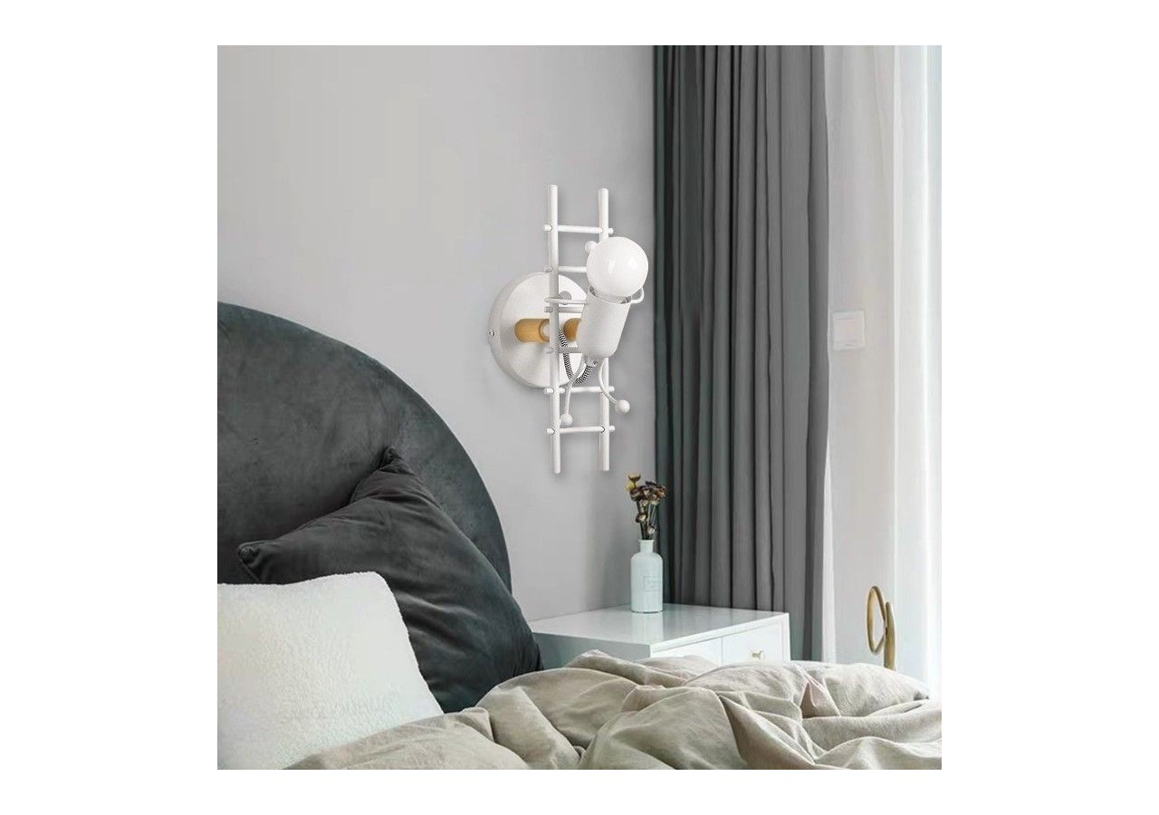Applique murale décorative "Doll Ladder" E27 - L310-B - Barcelona LED