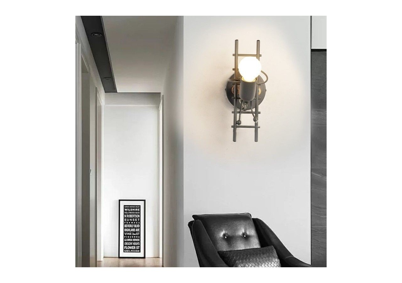 Applique murale décorative "Doll Ladder" E27 - L310-G - Barcelona LED