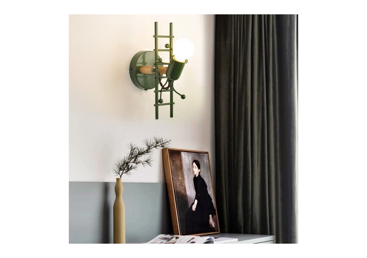 Applique murale décorative "Doll Ladder" E27 - L310-VE - Barcelona LED
