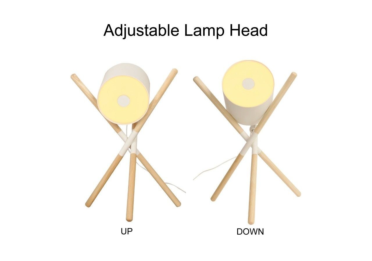 Lampe à poser en bois "Focus" - L1010-B - Barcelona LED