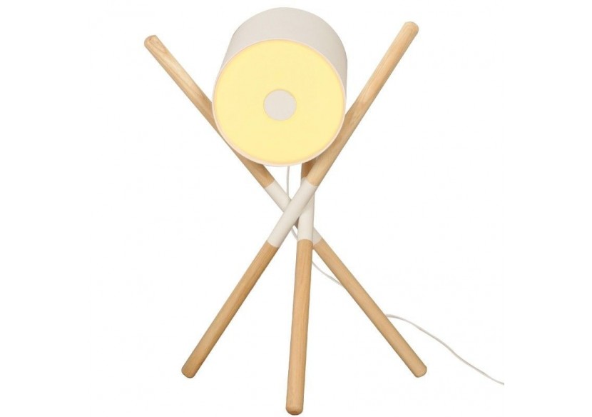 Lampe à poser en bois "Focus" - L1010-B - Barcelona LED