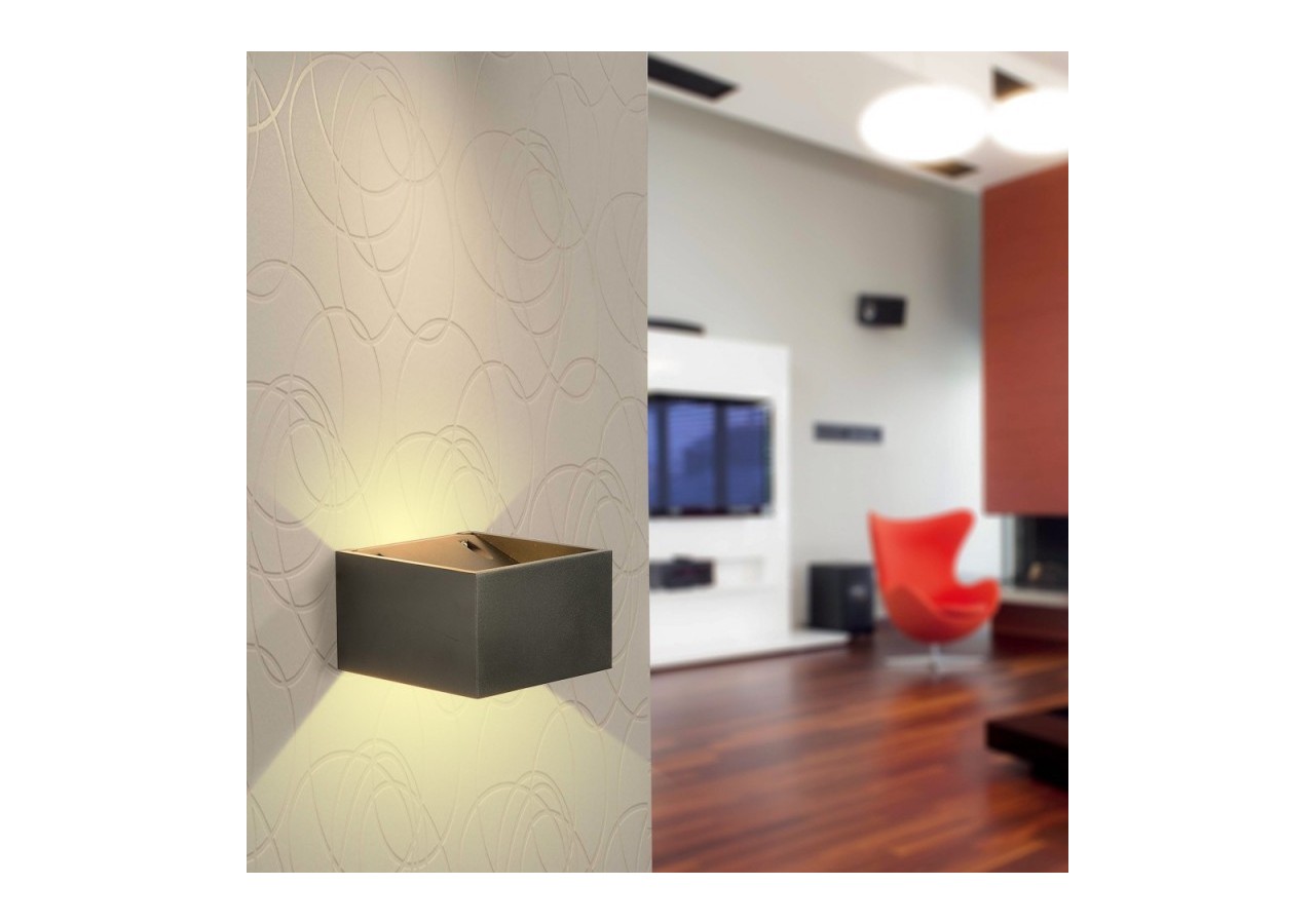 Applique murale LED "Quare" 10W COB - LN1572-N - Barcelona LED