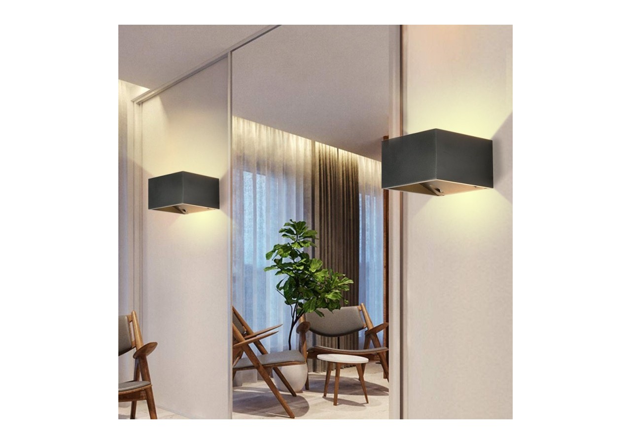 Applique murale LED "Quare" 10W COB - LN1572-N - Barcelona LED