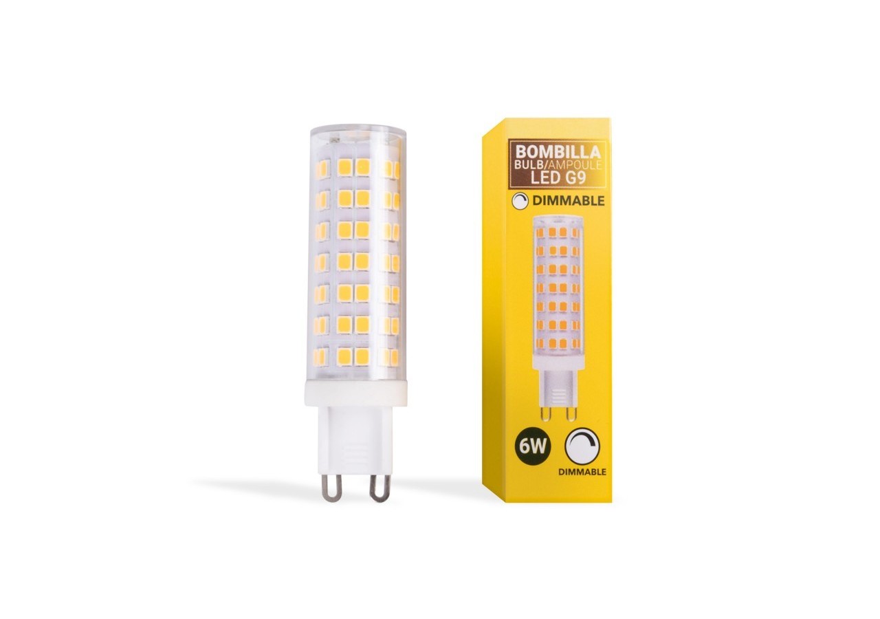 Ampoule LED G9 6W-Dimmable-220-240V AC - BS1-G9-6W-D-BC - Barcelona LED