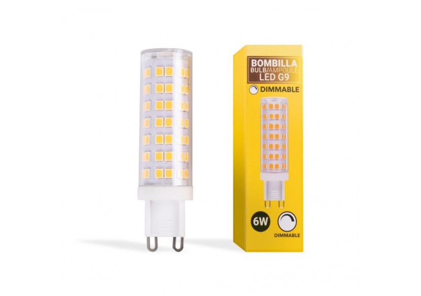 Ampoule LED G9 6W-Dimmable-220-240V AC - BS1-G9-6W-D-BC - Barcelona LED
