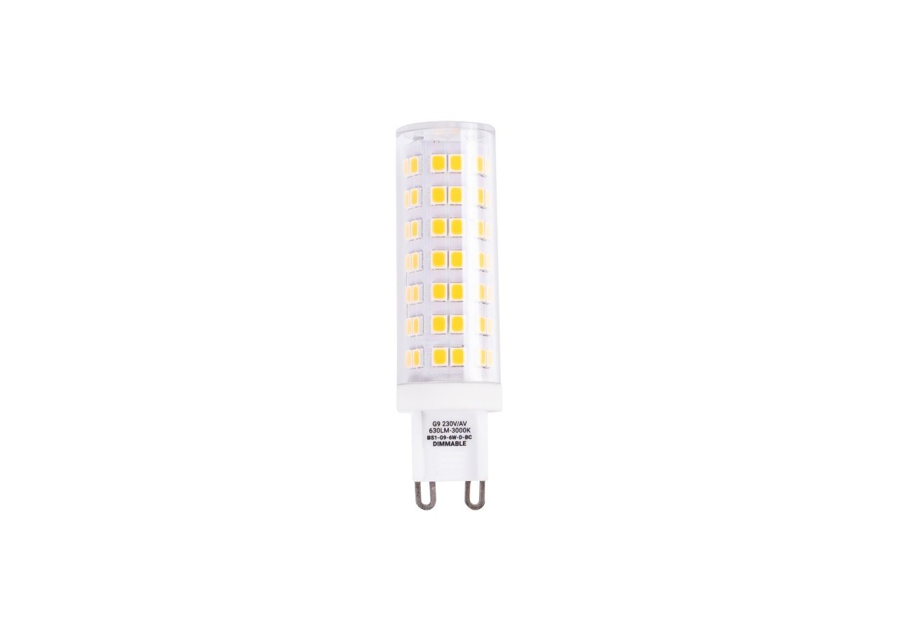 Ampoule LED G9 6W-Dimmable-220-240V AC - BS1-G9-6W-D-BC - Barcelona LED