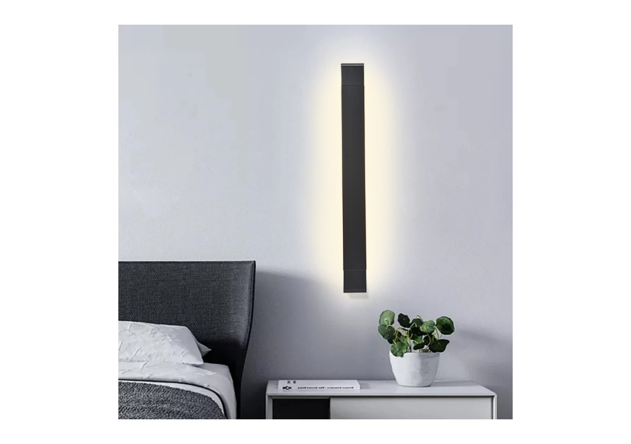 Applique murale LED "Etso-1200" 6W 120cm 24W - LN1577-N - Barcelona LED