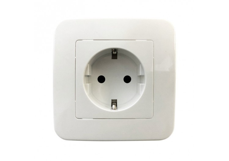 Prise Schuko 2 pôles + terre 16A - B6055-B - Barcelona LED 2