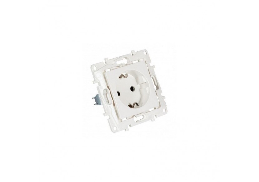 Prise Schuko 2 pôles + terre 16A - B6055-B - Barcelona LED