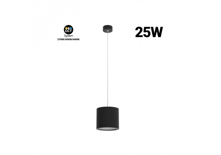 Suspension CCT "Gess" COB 25W IP54 - L6004-N-CCT - Barcelona LED