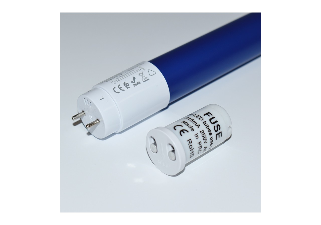 Tube de couleur LED T8 60cm-9W - B4000-60-AZ - Barcelona LED