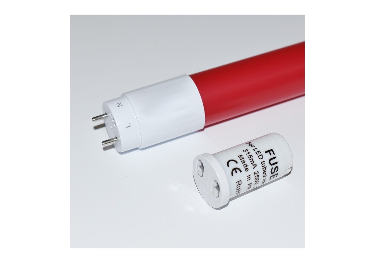 Tube de couleur LED T8 60cm-9W - B4000-60-RO - Barcelona LED