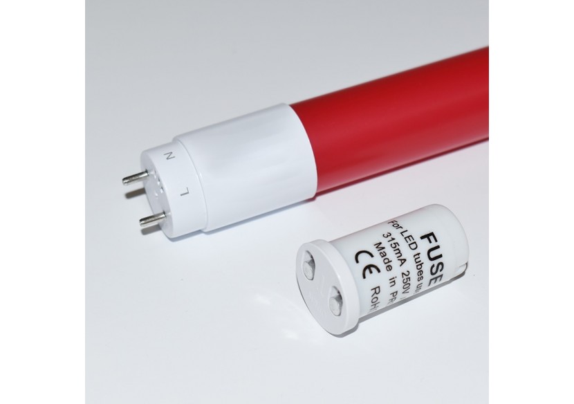 Tube de couleur LED T8 60cm-9W - B4000-60-RO - Barcelona LED