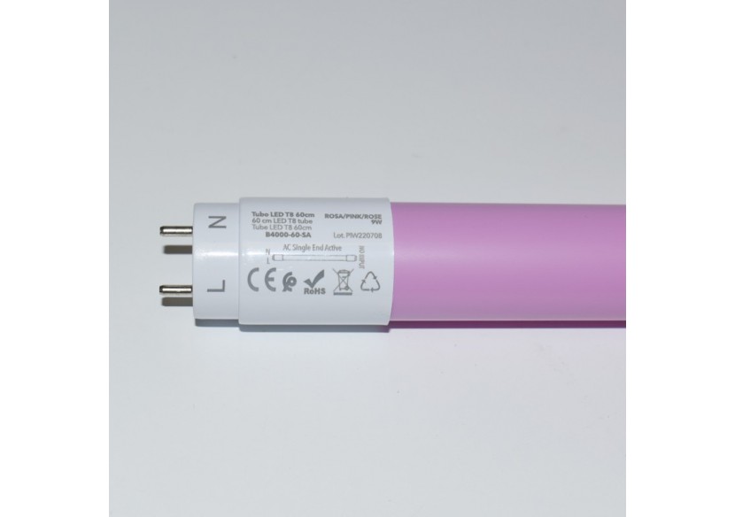 Tube de couleur LED T8 60cm-9W - B4000-60-SA - Barcelona LED