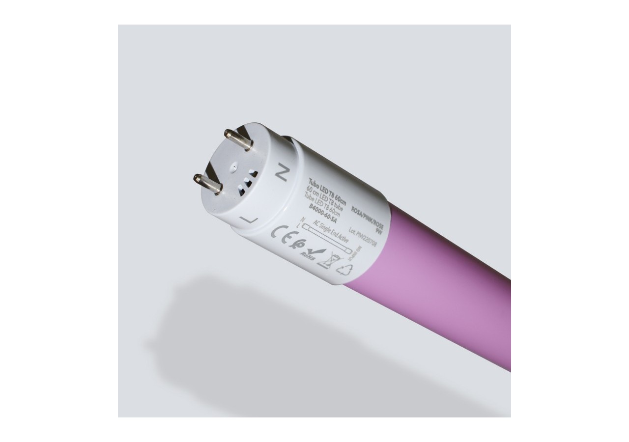 Tube de couleur LED T8 60cm-9W - B4000-60-SA - Barcelona LED