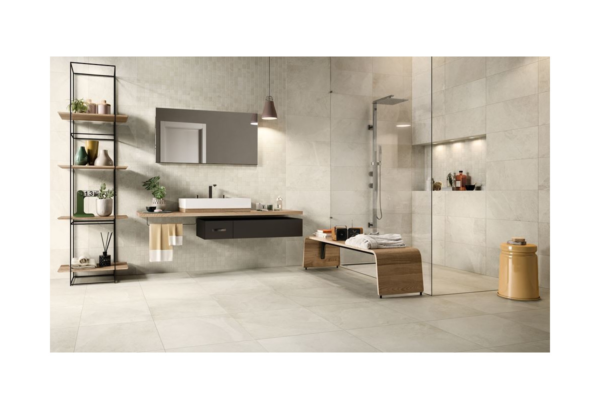 Carrelage sol et mur intérieur et extérieur grès cérame Frame - Panaria : Confort'Mat