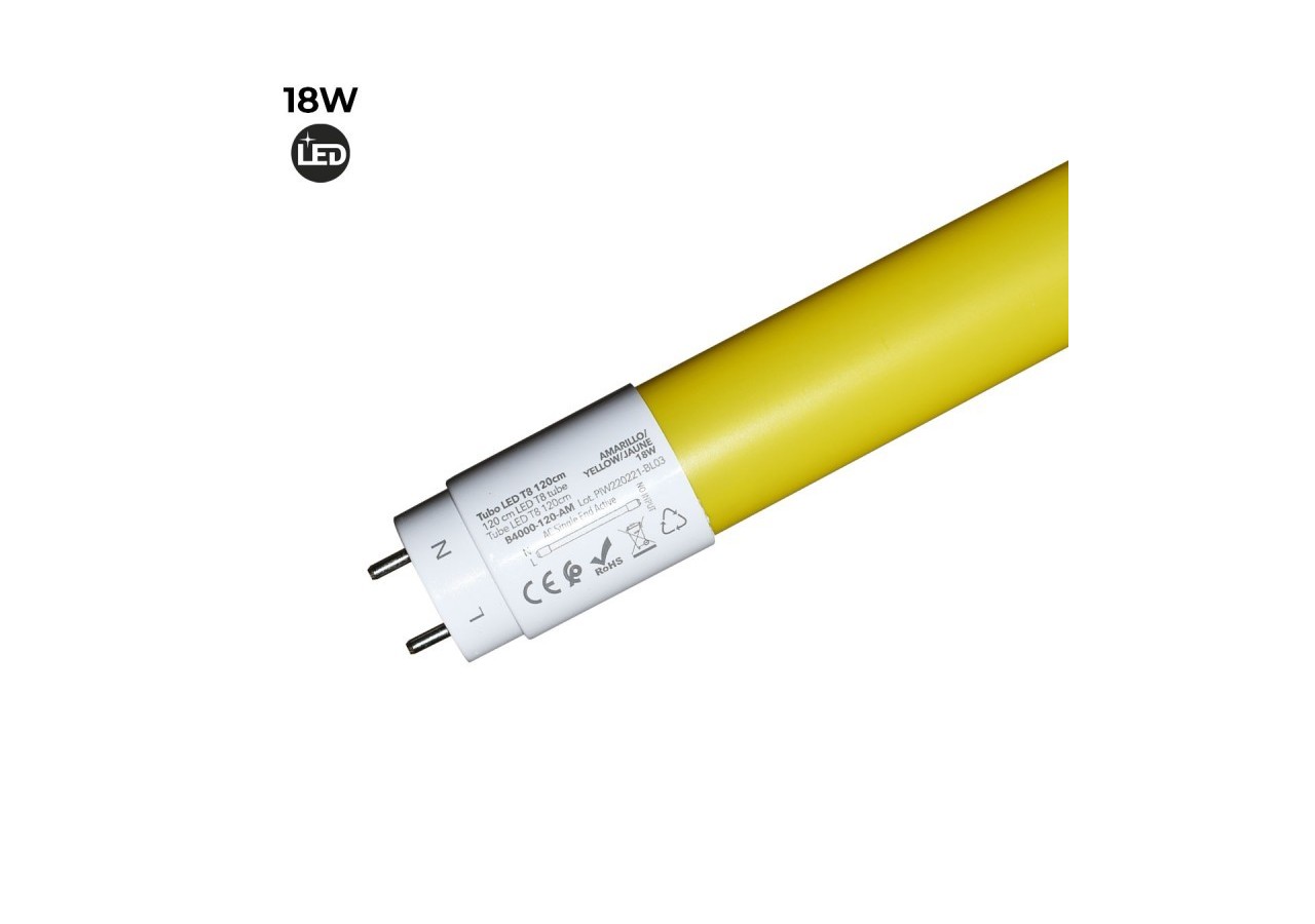 Tube de couleur LED T8 120cm 18 W - B4000-120-AM - Barcelona LED