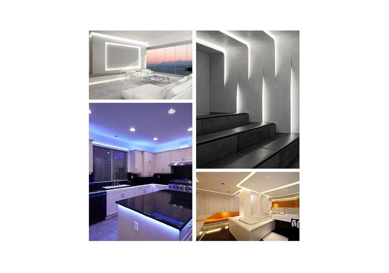 Ruban LED 24V-DC-15W/m-monochrome-10mm-IP20-Rouleau 30 mètres-120 puces/m-Sécable tous les 10 cm - B1652-30-BN - Barcelona LED