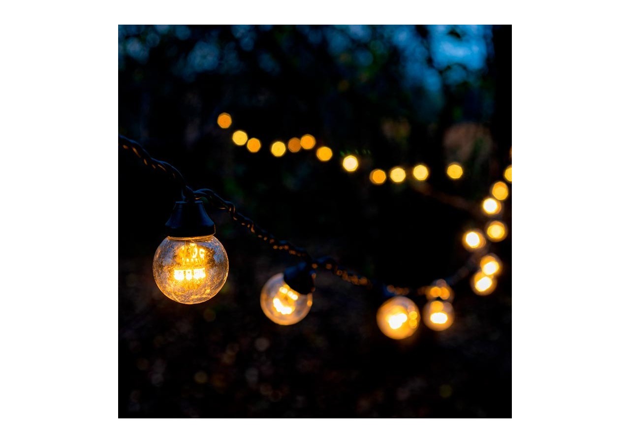 Ampoule LED E27 1W G45 transparente - B1318-E27-AR - Barcelona LED