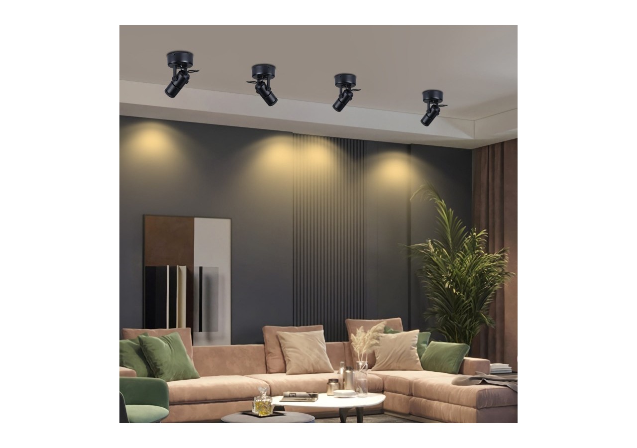 Applique LED 12W orientable avec angle d'éclairage réglable"Escop" - L210-N - Barcelona LED