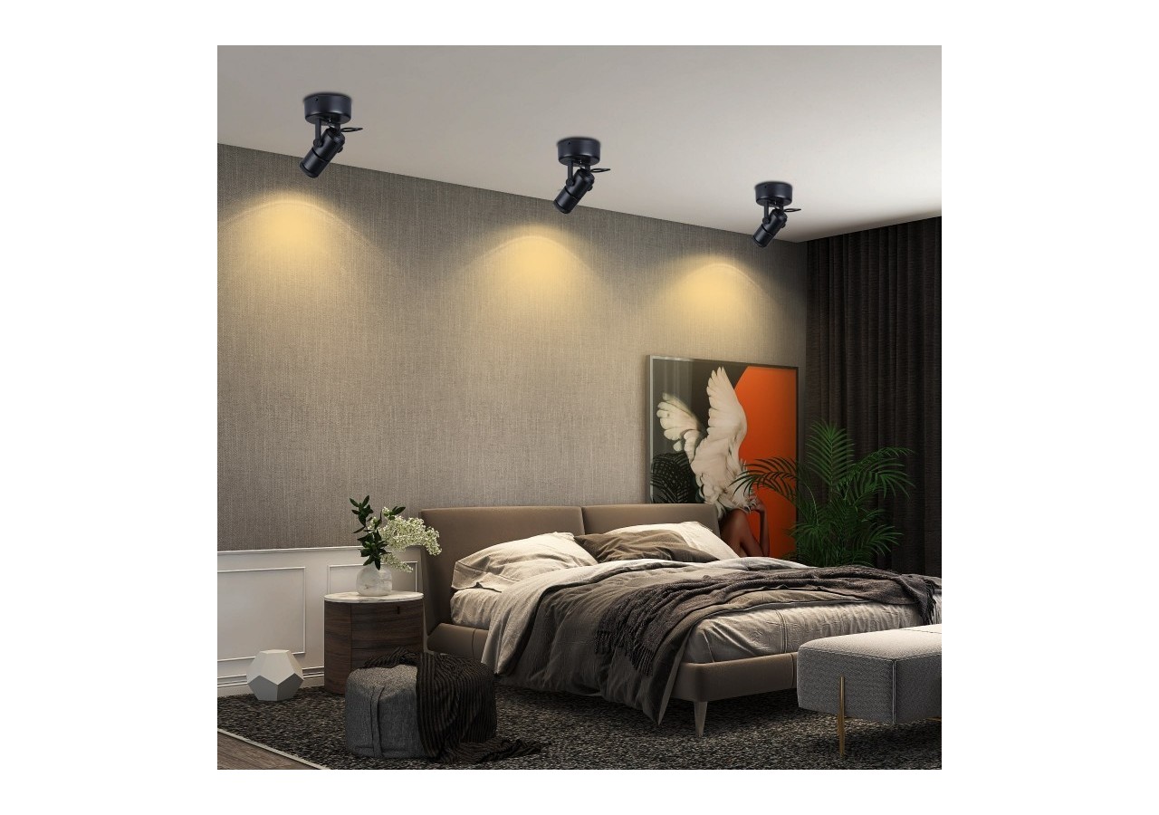 Applique LED 12W orientable avec angle d'éclairage réglable"Escop" - L210-N - Barcelona LED