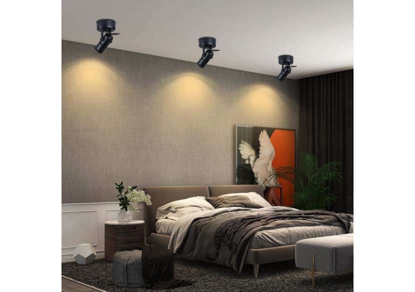 Applique LED 12W orientable avec angle d'éclairage réglable"Escop" - L210-N - Barcelona LED