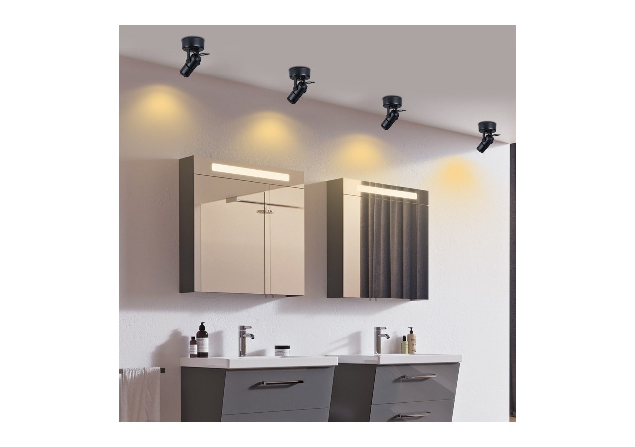 Applique LED 12W orientable avec angle d'éclairage réglable"Escop" - L210-N - Barcelona LED