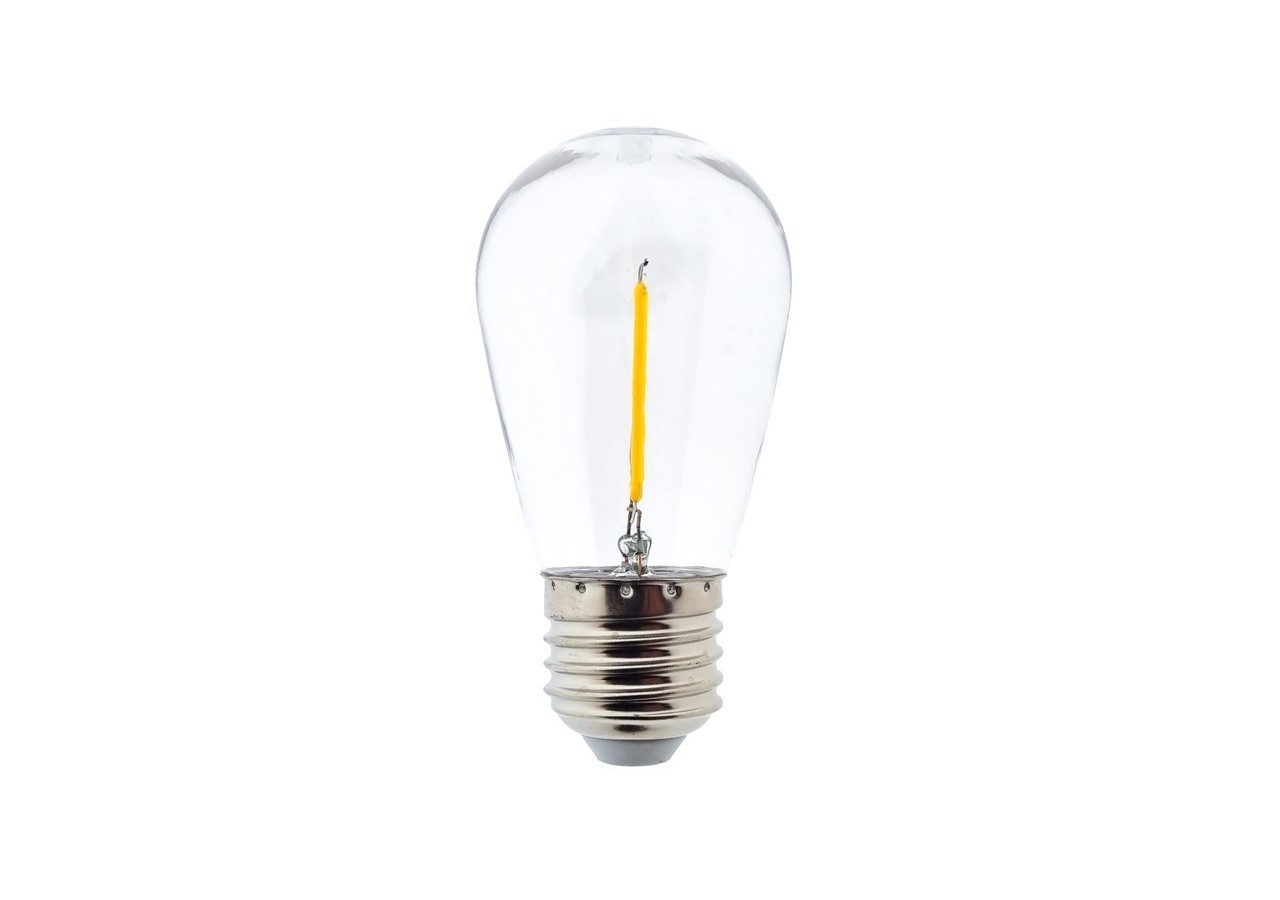 Ampoule LED E27 S14 Transparente 1W - B1317-E27-AR - Barcelona LED