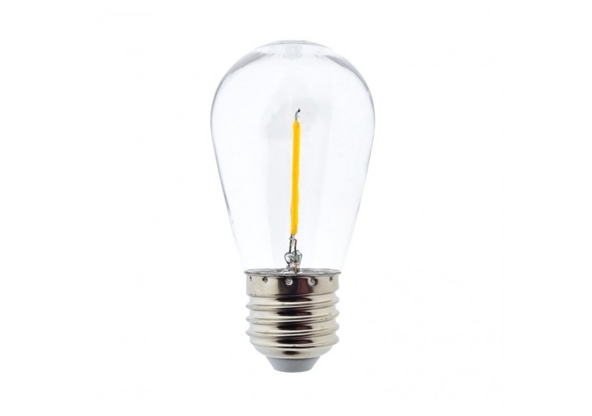 Ampoule LED E27 S14 Transparente 1W - B1317-E27-AR - Barcelona LED