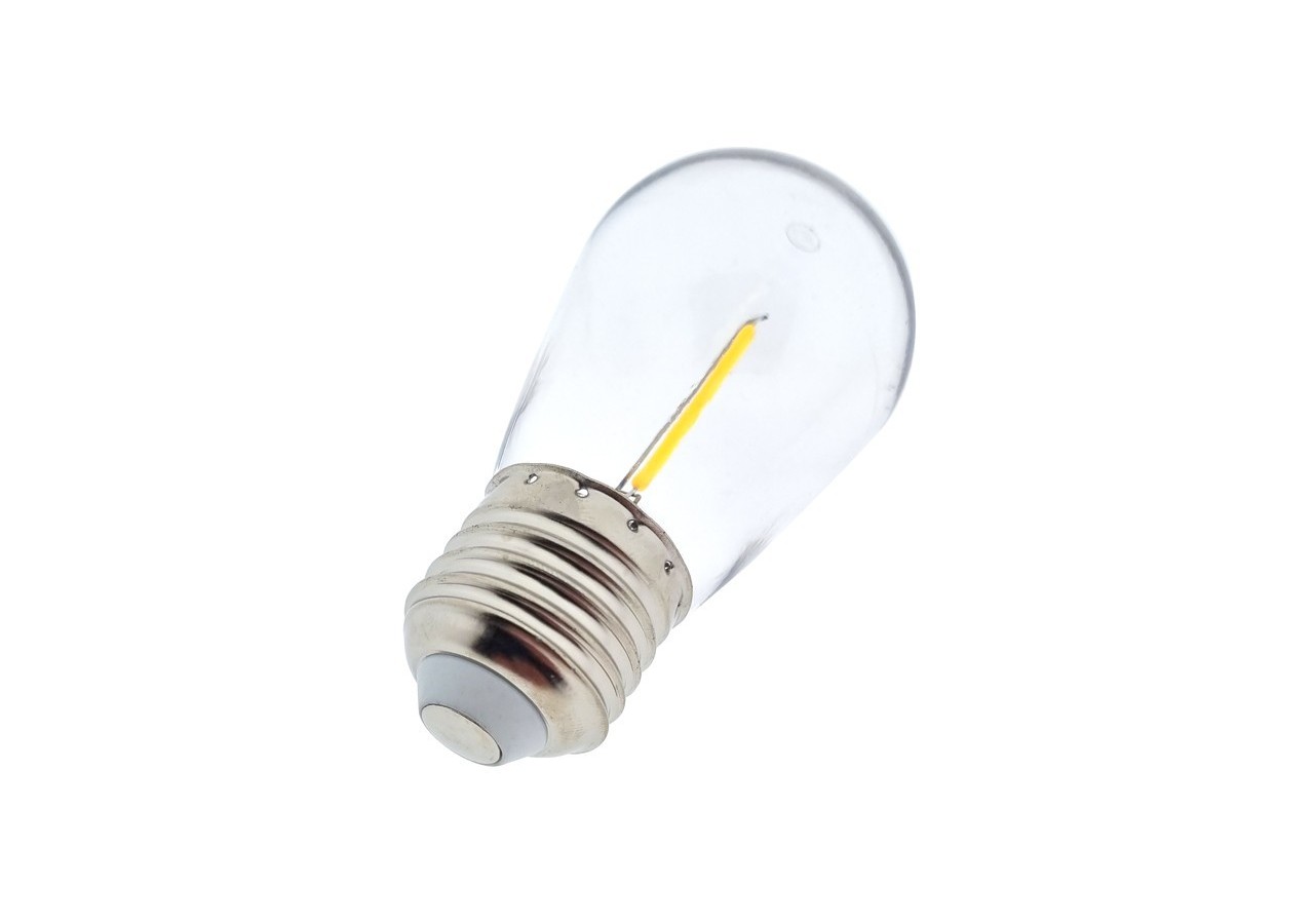 Ampoule LED E27 S14 Transparente 1W - B1317-E27-AR - Barcelona LED