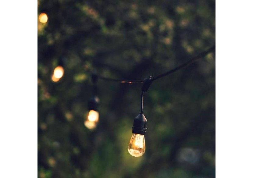 Ampoule LED E27 S14 Transparente 1W - B1317-E27-AR - Barcelona LED