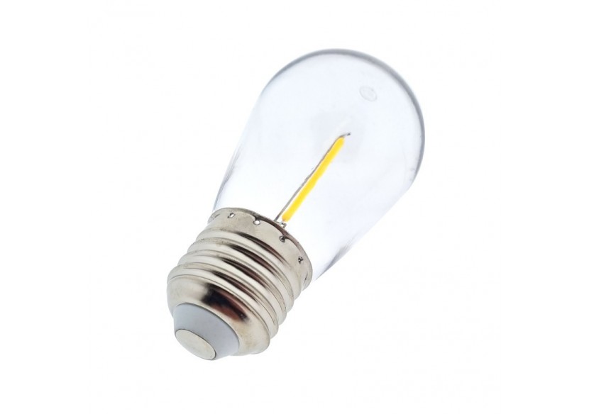 Ampoule LED E27 S14 Transparente 1W - B1317-E27-270 - Barcelona LED