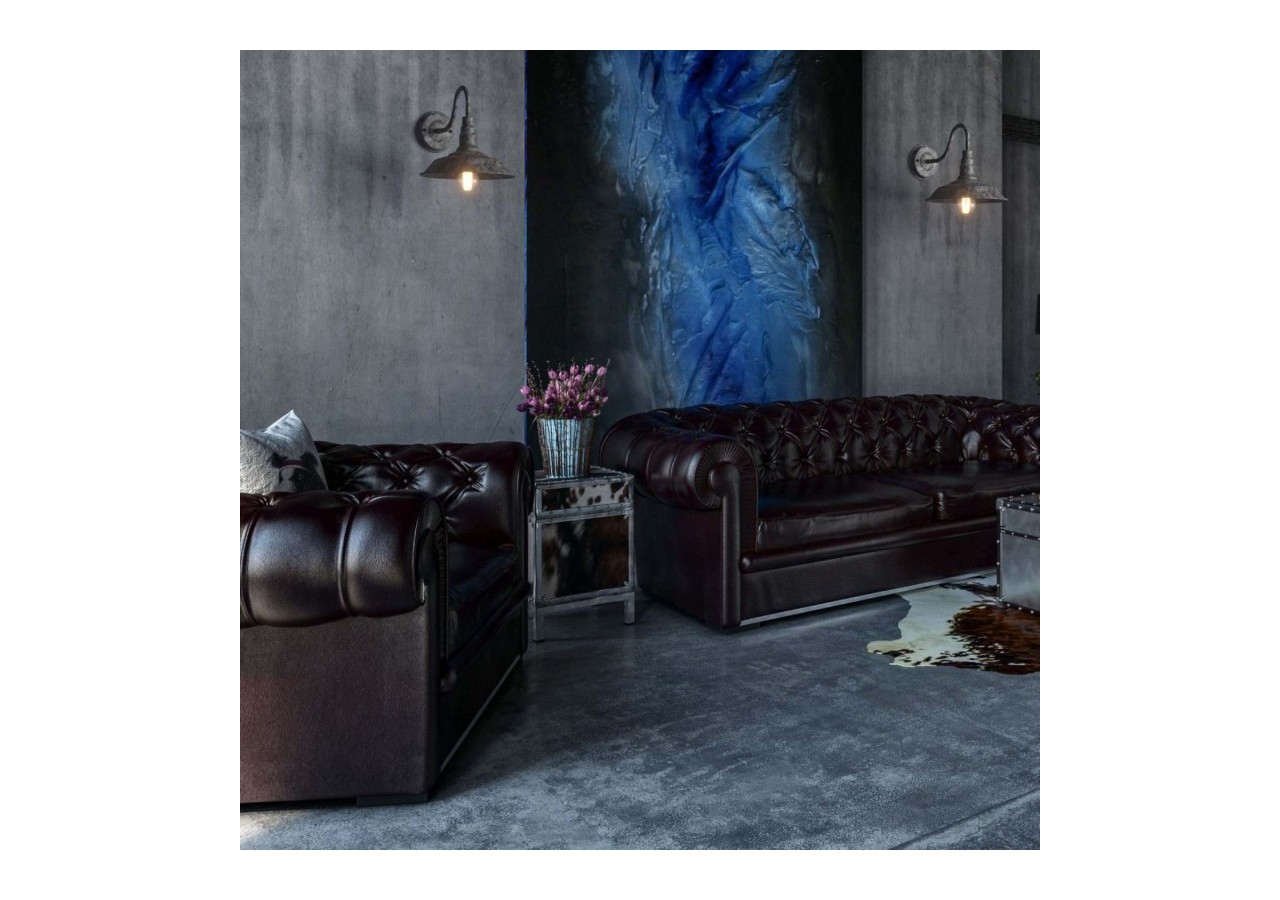 Applique murale vintage "Roc" - L3042-GR - Barcelona LED