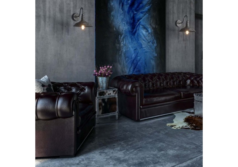 Applique murale vintage "Roc" - L3042-GR - Barcelona LED