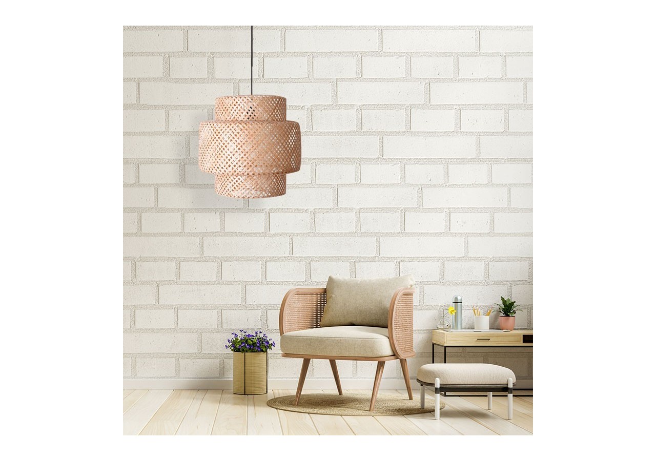 Suspension en osier "Onna" - K176-N - Barcelona LED