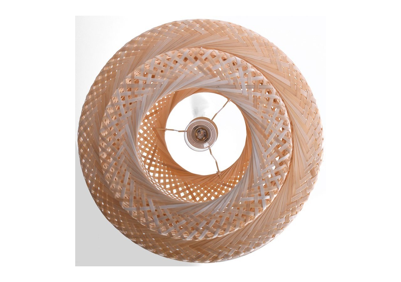 Suspension en osier "Onna" - K176-N - Barcelona LED