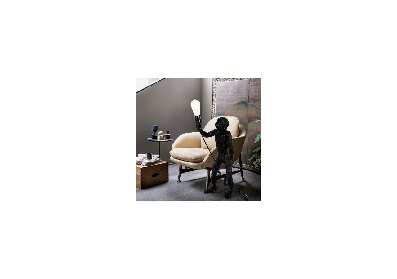Lampe design singe en résine "Micu" - L4032-MP - Barcelona LED