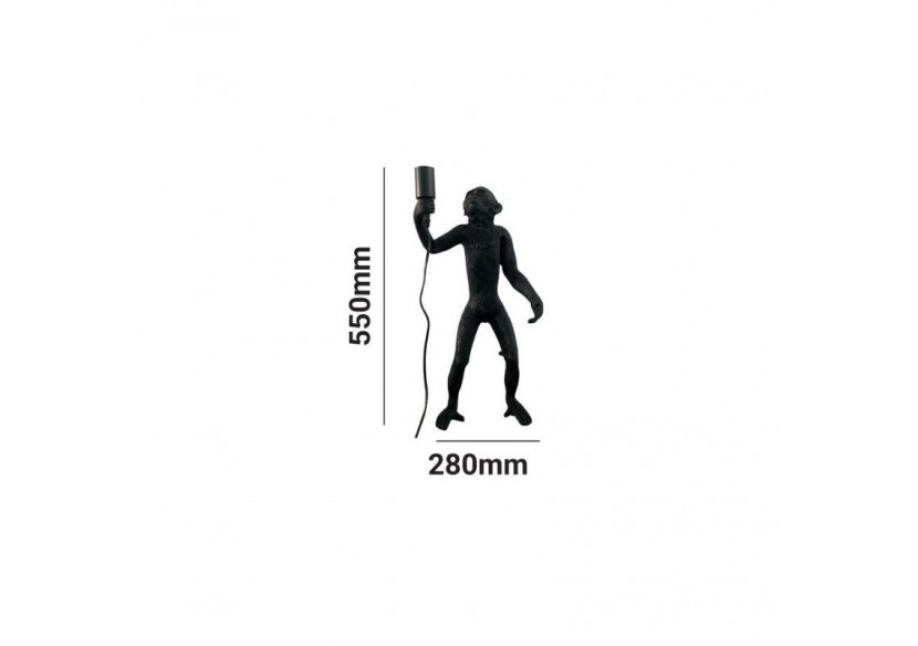 Lampe design singe en résine "Micu" - L4032-MP - Barcelona LED Lampe design singe en résine "Micu" - L4032-MP - Barcelona LED