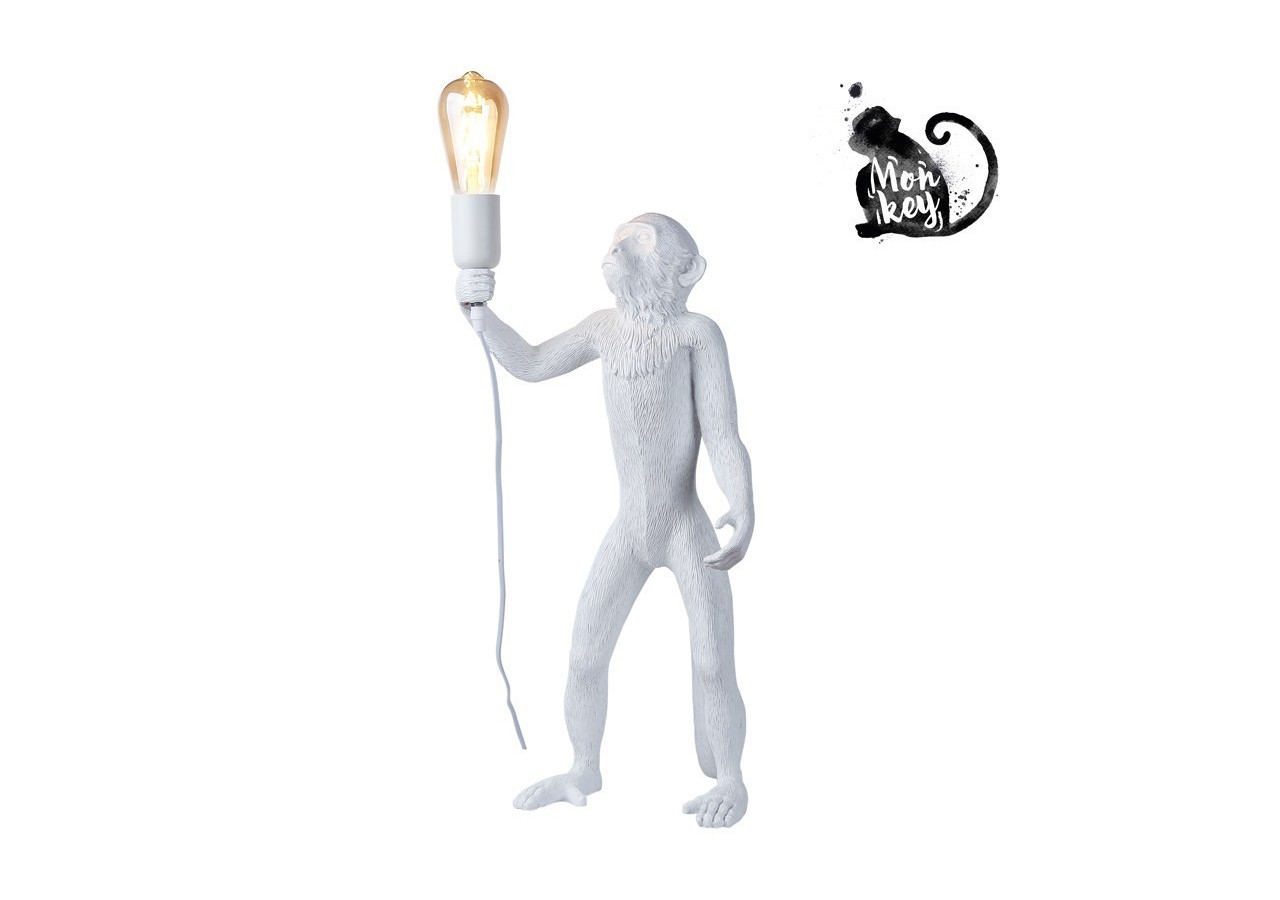 Lampe design singe en résine "Micu" - L4031-MP - Barcelona LED