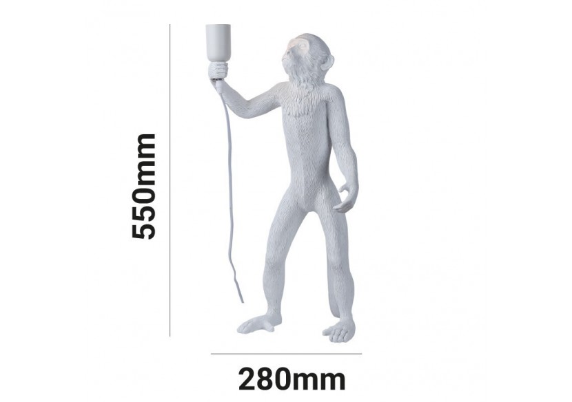 Lampe design singe en résine "Micu" - L4031-MP - Barcelona LED Lampe design singe en résine "Micu" - L4031-MP - Barcelona LED