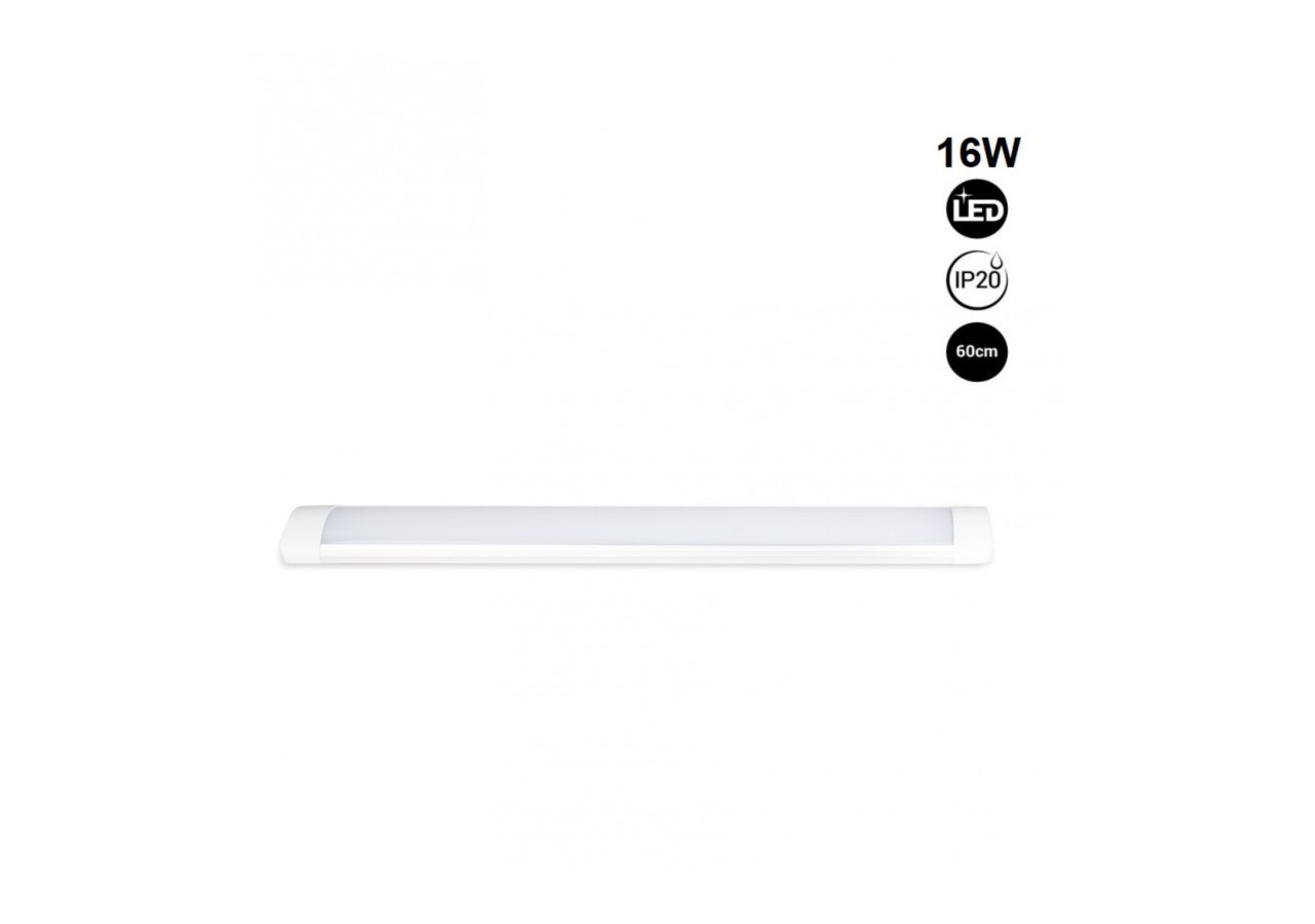 Linéaire LED haute puissance - 16W - 60cm - IP20 - B8550-BF-60 - Barcelona LED
