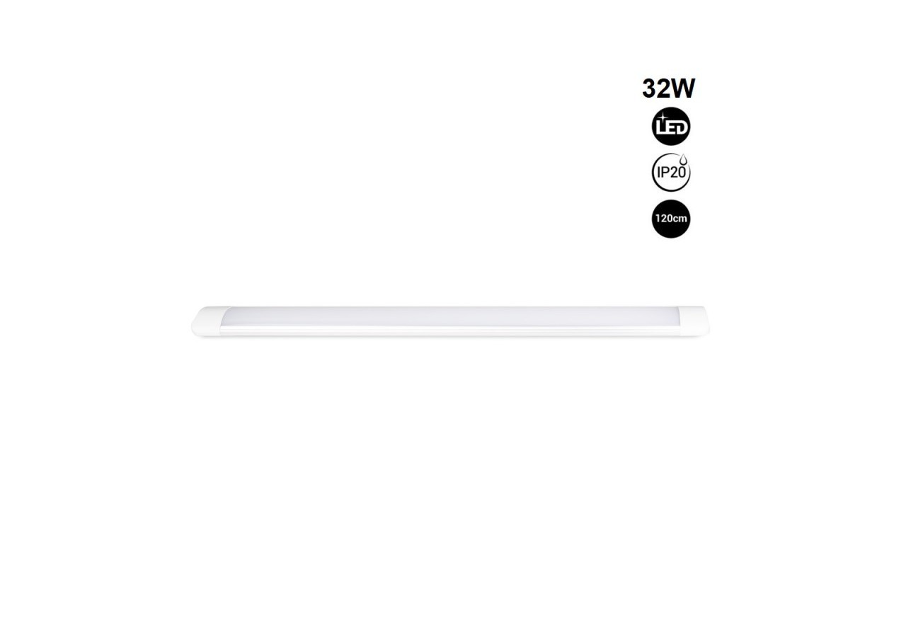 Linéaire LED haute puissance - 32W - 120cm - IP20 - B8550-BF-120 - Barcelona LED