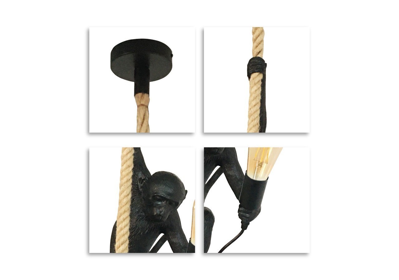 Suspension design singe en résine "Ximpa" - L4032-C2 - Barcelona LED