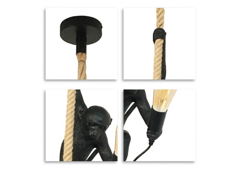 Suspension design singe en résine "Ximpa" - L4032-C2 - Barcelona LED