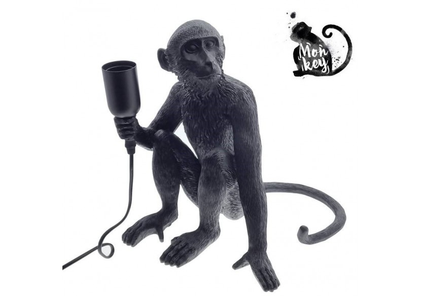 Lampe design singe en résine "Rila" - L4032-MS1 - Barcelona LED