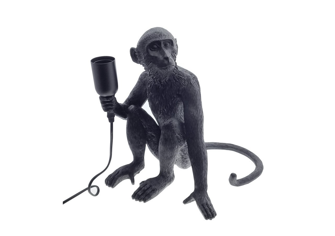 Lampe design singe en résine "Rila" - L4032-MS1 - Barcelona LED