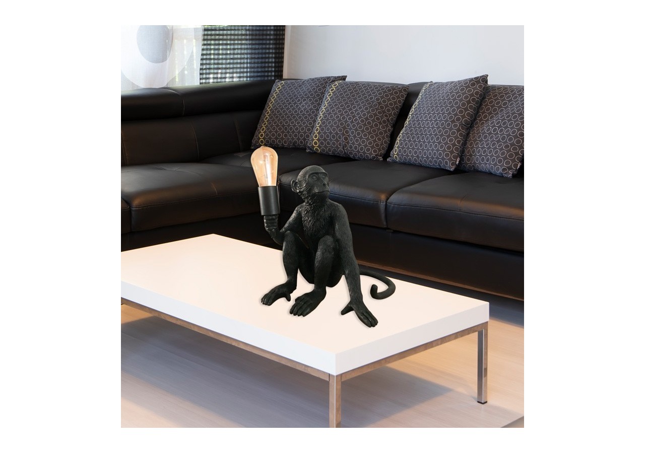 Lampe design singe en résine "Rila" - L4032-MS1 - Barcelona LED