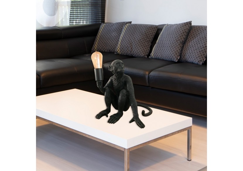 Lampe design singe en résine "Rila" - L4032-MS1 - Barcelona LED