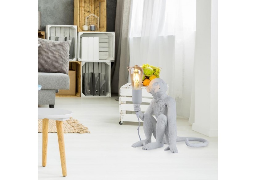 Lampe design singe en résine "Rila" - L4031-MS1 - Barcelona LED
